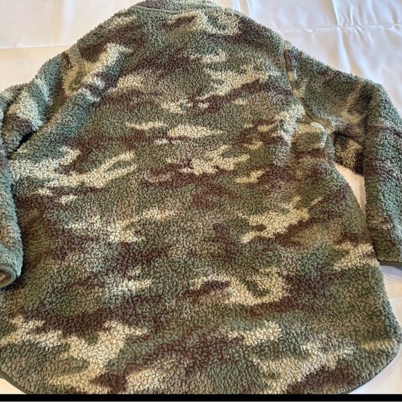 Terr & Sky Camouflage Fleece Pullover 2XL - Picture 6 of 6